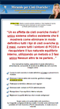 Mobile Screenshot of miracolopercistiovariche.com